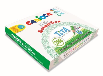 Σετ Ξυλομπογιές TITA CARIOCA SCHOOLBOX