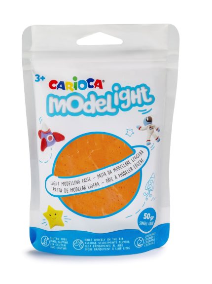 Πορτοκαλί Ζυμαράκι MODELIGHT CARIOCA 50 γρ