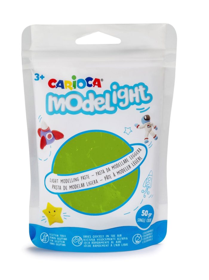 Πράσινο Ζυμαράκι MODELIGHT CARIOCA 50 γρ