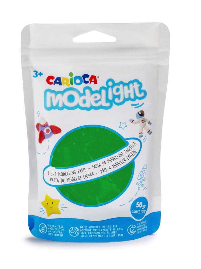 Πράσινο Σκούρο Ζυμαράκι MODELIGHT CARIOCA 50 γρ