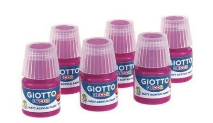 GIOTTO DECOR ΑΚΡΥΛΙΚΟ KOKKINO MAGENTA ΧΡΩΜΑ 25 ML