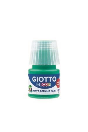 GIOTTO DECOR ΑΚΡΥΛΙΚΟ ΠΡΑΣΙΝΟ ΣΜΑΡΑΓΔΙ ΧΡΩΜΑ 25 ML